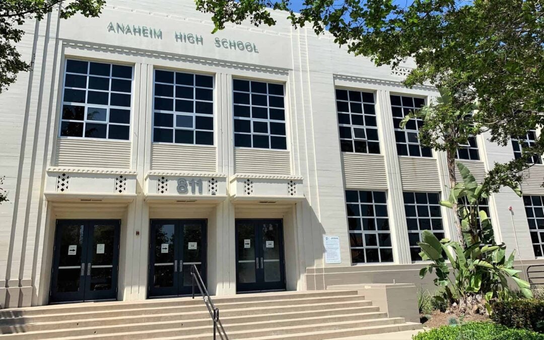 Anaheim High School Gym and Administration Building